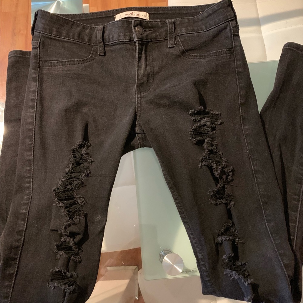 Hollister distressed jeans
